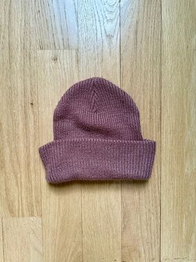 Pink Knit Beanie